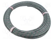 K-type compensating lead; Insulation: fiberglass; Cores: 2 HELUKABEL