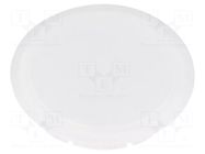 Actuator lens; RONTRON-R-JUWEL; white transparent opal SCHLEGEL