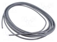 Wire; OZ-HF-CY; 2x0.5mm2; PVC; grey; 300V,500V; Earth core: none HELUKABEL