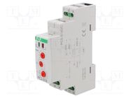 Timer; 0,1s÷24days; SPDT; 8A; 9÷30VDC; PCS; for DIN rail mounting F&F