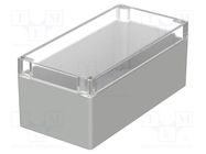 Enclosure: multipurpose; X: 120mm; Y: 240.5mm; Z: 100.5mm; EUROMAS BOPLA