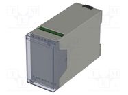 Enclosure: for DIN rail mounting; Y: 109mm; X: 45mm; Z: 75mm; ABS BOPLA