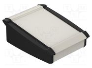 Enclosure: desktop; Alu-Topline; X: 150mm; Y: 232.6mm; Z: 86mm; IP65 BOPLA