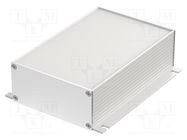 Enclosure: with panel; with fixing lugs; Filotec; X: 105mm; Z: 48mm BOPLA