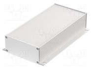 Enclosure: with panel; with fixing lugs; Filotec; X: 105mm; IP40 BOPLA