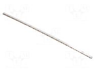 Busbar; 10mm2; Poles: 3; 63A; No.of mod: 57; 1016mm SIEMENS