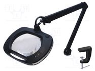 Tool: desk magnifier; ESD,with backlight; 230VAC; Mag: x2.25 IDEAL-TEK