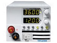 Power supply: programmable laboratory; Ch: 1; 0÷10VDC; 0÷20A; 200W TDK-LAMBDA