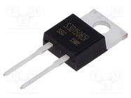 Diode: Schottky rectifying; SiC; THT; 650V; 15A; TO220ISO; Ufmax: 2V SMC DIODE SOLUTIONS