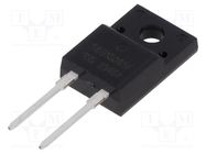 Diode: Schottky rectifying; SiC; THT; 650V; 10A; ITO220AC; Ir: 40uA SMC DIODE SOLUTIONS