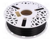 Filament: PLA High Speed; 1.75mm; black; 180÷240°C; 1kg ROSA 3D