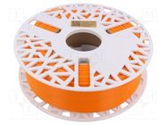 Filament: PLA High Speed; 1.75mm; orange; 180÷240°C; 1kg ROSA 3D