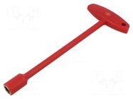 Wrench: socket spanner; HEX 13mm; Chrom-vanadium steel WIHA