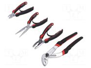 Kit: pliers; 4pcs. FACOM