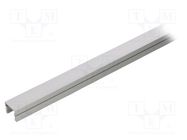 Profiles for LED modules; silver; L: 1m; PDS-4-PLUS; aluminium KLUŚ