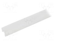 Cover for LED profiles; satin; 1m; G22S; push-in KLUŚ