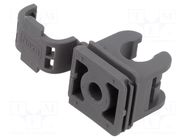Bracket; polyamide 6; SILVYN® KLICK-RH; grey; Size: 10; -40÷115°C LAPP