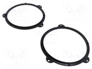 Speaker frame; 165mm; BMW; BMW 3 (E46) 1999->; BMW 3 front doors 4CARMEDIA