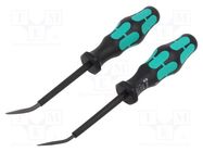 Kit: screwdrivers; slot; for spring clip; 1.5mm2,2.5÷4mm2; 2pcs. WERA