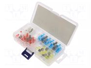 Kit: self-soldering sleeve wire splices; insulated; soldering YATO