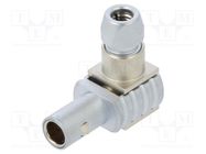 Connector: coaxial; 00; plug; male; soldering; for cable; 4A; IP50 LEMO