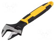 Wrench; adjustable; Jaw capacity: 33mm; Overall len: 250mm; tag STANLEY