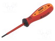 Screwdriver; insulated; Torx®; TX10; Blade length: 60mm; 1kVAC UNIOR