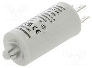 Capacitor: polypropylene; motors, run; 3uF; 425VAC; Ø28x55mm; ±5% DUCATI ENERGIA