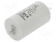 Capacitor: polypropylene; motors, run; 15uF; 425VAC; Ø40x70mm DUCATI ENERGIA