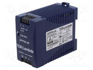 Power supply: switching; for DIN rail; 50W; 48VDC; 1.05A; -10÷71°C TDK-LAMBDA