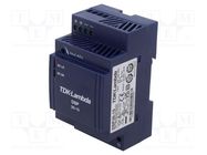 Power supply: switching; for DIN rail; 30W; 15VDC; 2A; 90÷264VAC TDK-LAMBDA