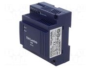 Power supply: switching; for DIN rail; 60W; 24VDC; 2.5A; 90÷264VAC TDK-LAMBDA