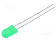 LED; rectangular; 2.54x5mm; green; 18÷25(typ)-40mcd; 50°; 20mA BRIGHTEK (EUROPE)