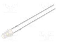 LED; 3mm; white cold; 4900÷16500mcd; 30°; 2.9÷3.5VDC; No.of term: 2 BRIGHTEK (EUROPE)