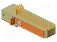 Test plug; Contacts: CuBe; PS; push-in; L: 42mm; 100Ω; 0.06kV; RJ45 INGUN