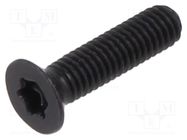 Screw; M3x12; Head: countersunk; Torx®; TX10; A2 stainless steel BOSSARD