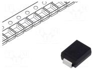 Diode: Schottky rectifying; SMB; SMD; 100V; 2A; reel,tape SMC DIODE SOLUTIONS