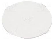 Label; 61; Ø19.7mm; Body: transparent; plastic EAO