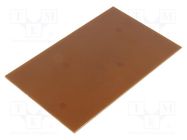 Laminate; FR2,hard paper; 1.5mm; L: 160mm; W: 100mm BUNGARD