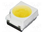 LED; SMD; PLCC2; white; 2200÷3801mcd; 120°; 20mA; 2.8÷3.4VDC; 100mW QT-Brightek Corporation