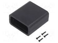 Enclosure: multipurpose; X: 48mm; Y: 50mm; Z: 24mm; ABS; black MINITOOLS