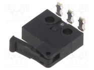 Microswitch SNAP ACTION; 0.5A/30VDC; with lever; SPDT; ON-(ON) OMRON Electronic Components