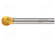 Rotary burr; Ø: 2.5mm; L: 38mm; Working part len: 2mm; 3mm; metal ALPEN-MAYKESTAG