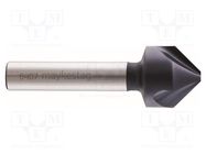 Countersink; cemented carbide; Mounting: rod 8mm; 12.4mm ALPEN-MAYKESTAG