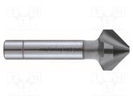 Countersink; high speed steel cobalt HSS-Co; Mounting: rod 5mm ALPEN-MAYKESTAG