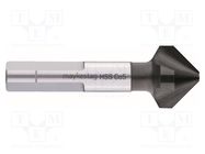 Countersink; high speed steel cobalt HSS-Co; Mounting: rod 10mm ALPEN-MAYKESTAG