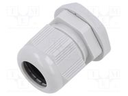 Cable gland; M25; 1.5; IP68; polyamide; light grey; Entrelec TE Connectivity