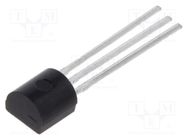 Transistor: NPN; bipolar; 70V; 0.5A; 0.75W; TO92 LUGUANG ELECTRONIC