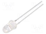 LED; 5mm; yellow; 15°; Front: convex; 2.1÷2.6VDC; No.of term: 2 OPTOSUPPLY