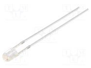 LED; 3mm; green/yellow; 1560÷2180mcd,2180÷3000mcd; 90°; -30÷85°C OPTOSUPPLY